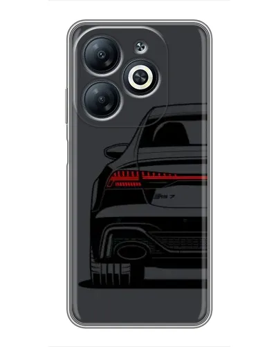 Чехол для Infinix Smart 8 с картинкой «Задняя часть Audi — арт» Чехол для Infinix Smart 8 с картинкой «Задняя часть Audi — арт»