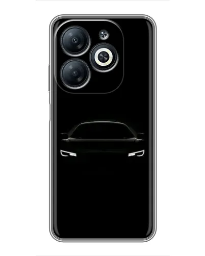 Чехол для Infinix Smart 8 с картинкой «Взгляд Audi в темноте» Чехол для Infinix Smart 8 с картинкой «Взгляд Audi в темноте»
