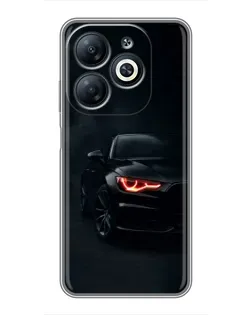 Чехол для Infinix Smart 8 с картинкой «Audi — хищный взгляд»