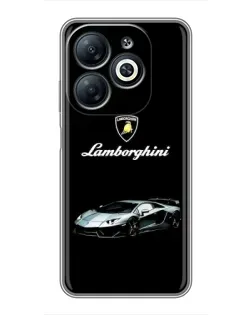 Чохол для Infinix Smart 8 з картинкою «Логотип Lamborghini класика» Чохол для Infinix Smart 8 з картинкою «Логотип Lamborghini класика»