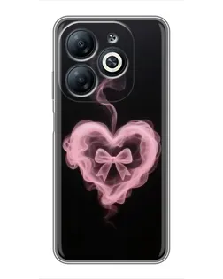 Чехол для Infinix Smart 8 с картинкой «Дымчатое сердце»