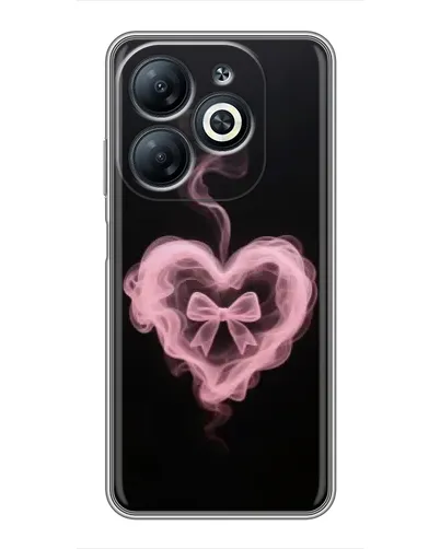 Чехол для Infinix Smart 8 с картинкой «Дымчатое сердце» Чехол для Infinix Smart 8 с картинкой «Дымчатое сердце»