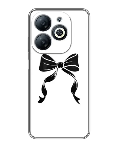 Чехол для Infinix Smart 8 с картинкой «Классический бант» Чехол для Infinix Smart 8 с картинкой «Классический бант»
