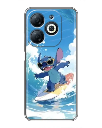 Чехол для Infinix Smart 8 с картинкой «Стич на волне» Чехол для Infinix Smart 8 с картинкой «Стич на волне»
