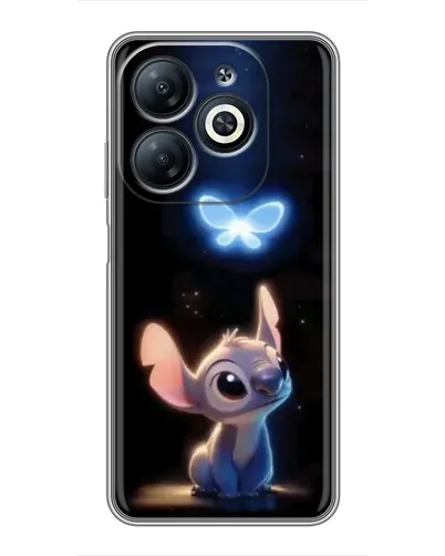 Чехол для Infinix Smart 8 с картинкой «Сияющий Стич» Чехол для Infinix Smart 8 с картинкой «Сияющий Стич»