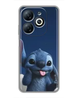 Чехол для Infinix Smart 8 с картинкой «Стич в облаках» Чехол для Infinix Smart 8 с картинкой «Стич в облаках»