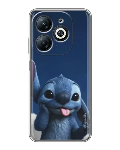 Чехол для Infinix Smart 8 с картинкой «Стич в облаках» Чехол для Infinix Smart 8 с картинкой «Стич в облаках»