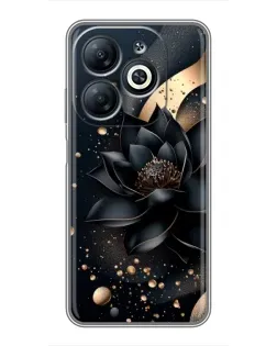 Чохол для Infinix Smart 8 з картинкою «Чорний лотос» Чохол для Infinix Smart 8 з картинкою «Чорний лотос»