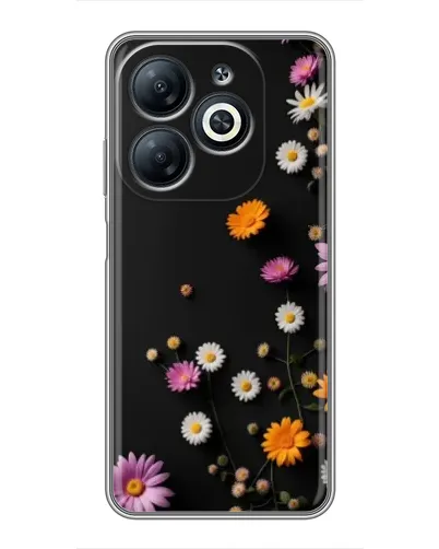 Чехол для Infinix Smart 8 с картинкой «Цветочная композиция»