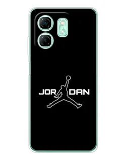 Чохол для Infinix Smart 9 з картинкою «Nike Pink Swirl»