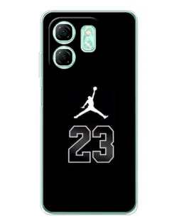Чохол для Infinix Smart 9 з картинкою «Jordan Flight 23»