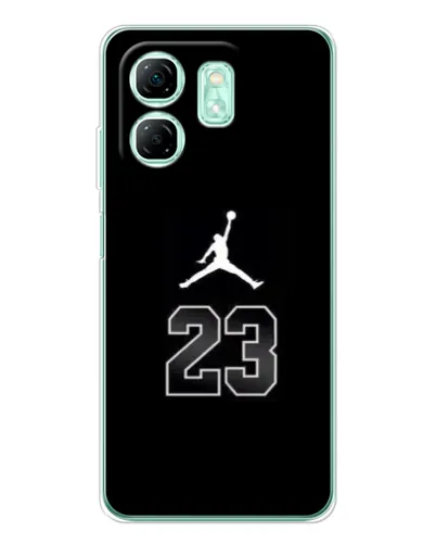 Чохол для Infinix Smart 9 з картинкою «Jordan Flight 23» Чохол для Infinix Smart 9 з картинкою «Jordan Flight 23»