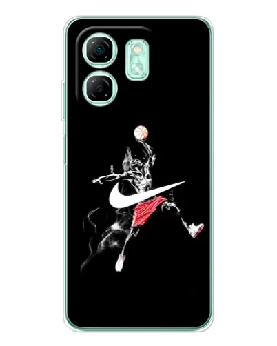 Чохол для Infinix Smart 9 з картинкою «Jordan Jumpman» Чохол для Infinix Smart 9 з картинкою «Jordan Jumpman»