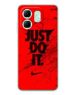Чохол для Infinix Smart 9 з картинкою «Nike Just Do It»