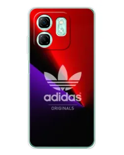 Чохол для Infinix Smart 9 з картинкою «Adidas Red Neon»
