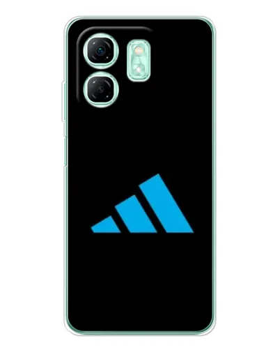 Чохол для Infinix Smart 9 з картинкою «Adidas Cyan Logo»