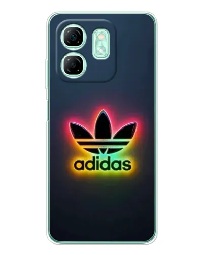 Чохол для Infinix Smart 9 з картинкою «Неоновий Adidas»