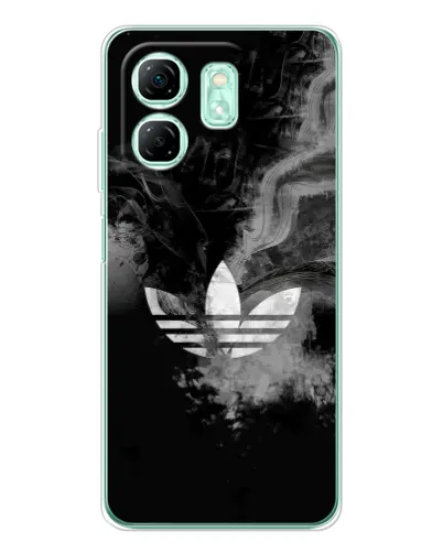 Чохол для Infinix Smart 9 з картинкою «Абстрактний дим Adidas»