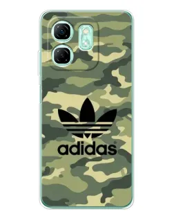 Чохол для Infinix Smart 9 з картинкою «Мілітарі стиль Adidas»