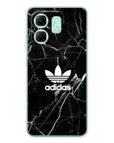 Чохол для Infinix Smart 9 з картинкою «Білий мармур Adidas»