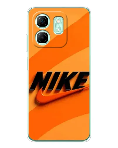 Чохол для Infinix Smart 9 з картинкою «Помаранчевий драйв Nike»