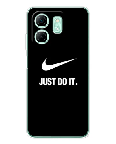 Чохол для Infinix Smart 9 з картинкою «Класичний принт Nike»