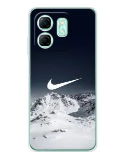 Чохол для Infinix Smart 9 з картинкою «Nike — зимові гори»