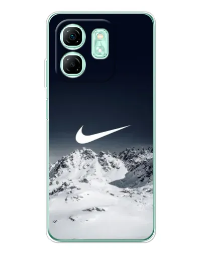 Чохол для Infinix Smart 9 з картинкою «Nike — зимові гори»
