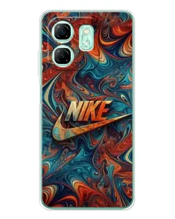 Чохол для Infinix Smart 9 з картинкою «Nike в абстракції»