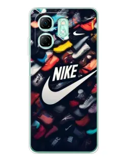 Чохол для Infinix Smart 9 з картинкою «Колекція кросівок Nike»