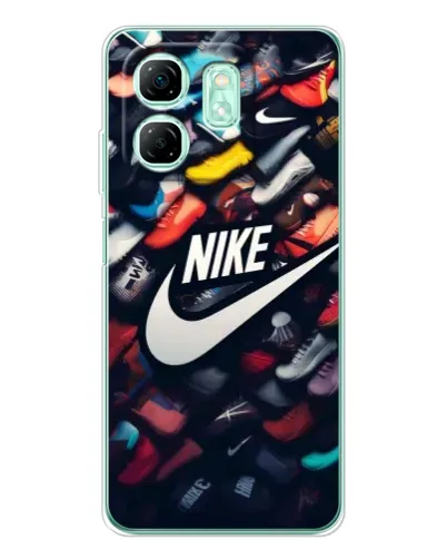 Чохол для Infinix Smart 9 з картинкою «Колекція кросівок Nike»