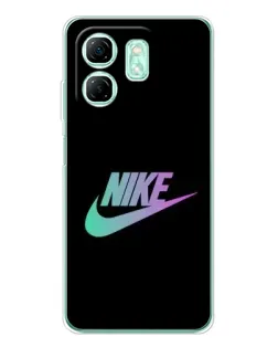 Чохол для Infinix Smart 9 з картинкою «Nike — міська ніч»