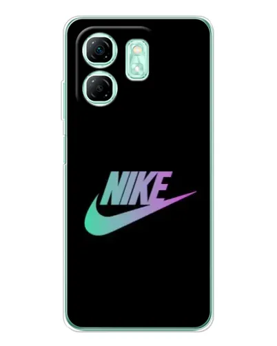 Чохол для Infinix Smart 9 з картинкою «Nike — міська ніч»