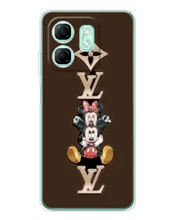 Чохол для Infinix Smart 9 з картинкою «LV та Міккі Маус»