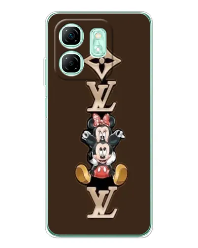 Чохол для Infinix Smart 9 з картинкою «LV та Міккі Маус»