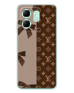 Чохол для Infinix Smart 9 з картинкою «Louis Vuitton — банти»