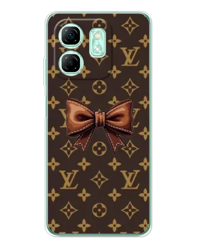 Чохол для Infinix Smart 9 з картинкою «LV з бантом»