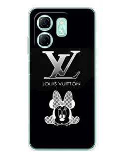 Чохол для Infinix Smart 9 з картинкою «LV та Мінні Маус»