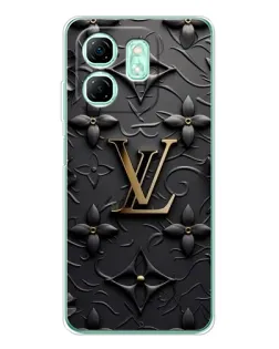 Чохол для Infinix Smart 9 з картинкою «Шкіряна текстура LV»