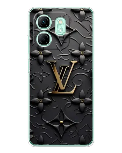 Чохол для Infinix Smart 9 з картинкою «Шкіряна текстура LV»