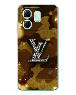 Чохол для Infinix Smart 9 з картинкою «Камуфляжний Louis Vuitton»
