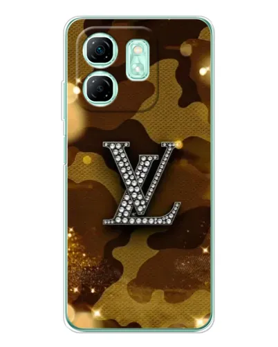 Чохол для Infinix Smart 9 з картинкою «Камуфляжний Louis Vuitton»