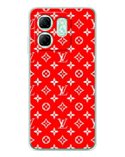 Чохол для Infinix Smart 9 з картинкою «Яскравий паттерн LV»