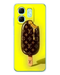 Чохол для Infinix Smart 9 з картинкою «Морозиво від LV»