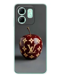 Чохол для Infinix Smart 9 з картинкою «Червоне яблуко LV»