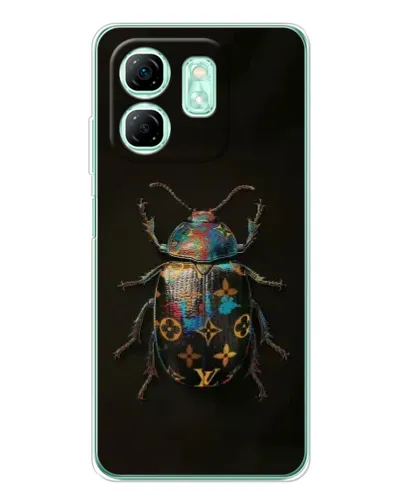 Чохол для Infinix Smart 9 з картинкою «LV — мармуровий принт»