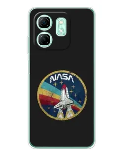 Чохол для Infinix Smart 9 з картинкою «NASA — емблема місії»