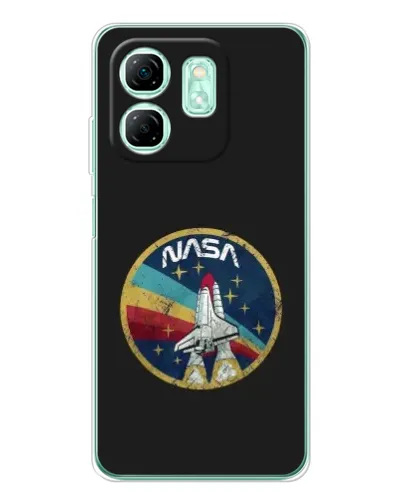 Чохол для Infinix Smart 9 з картинкою «NASA — емблема місії» Чохол для Infinix Smart 9 з картинкою «NASA — емблема місії»