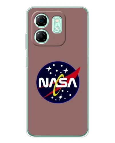 Чохол для Infinix Smart 9 з картинкою «NASA — ретро космос» Чохол для Infinix Smart 9 з картинкою «NASA — ретро космос»