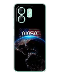 Чохол для Infinix Smart 9 з картинкою «Земля з космосу NASA»